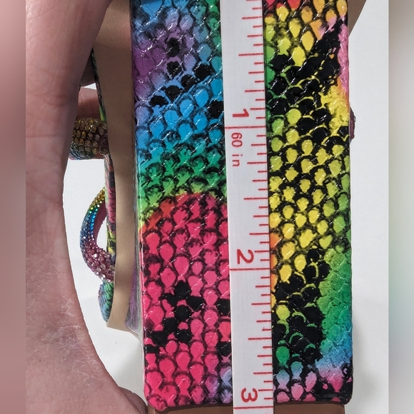 Ninety Union Rainbow Snake wedge sandals 9 - Picture 6 of 9